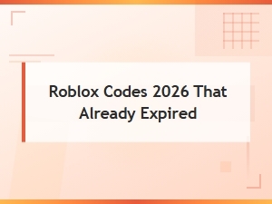 Roblox Codes That Already Expired