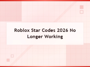 Expired Roblox Star Codes 2026 No Longer Working – Full List