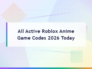All Active Roblox Anime Game Codes 2026 – Updated Today | Free Rewards & Spins