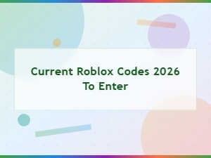 How to Redeem Current Roblox Codes 2026 – Latest Working Codes to Enter Now