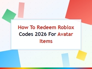 How to Redeem Roblox Codes for Avatar Items
