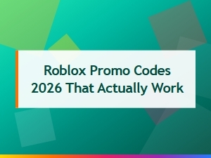 Roblox Promo Codes That Actually Work for Free Items